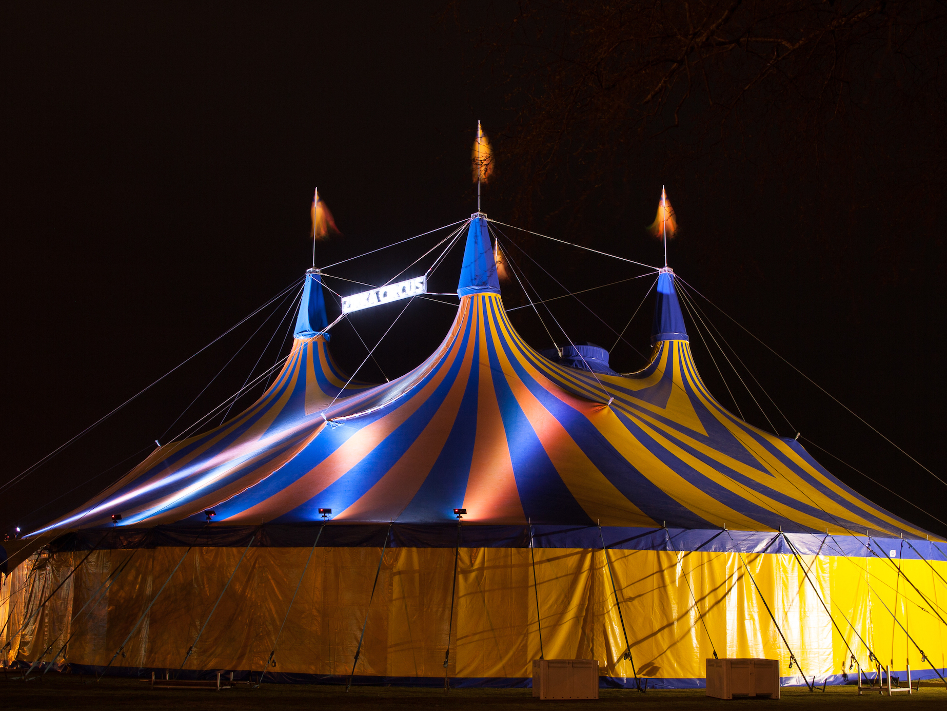 "Circus Tent, Taupo" Photo by russellstreet CC BY SA 2.0